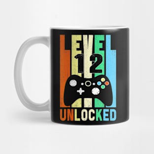 Level 12  12th Video  Birthday Kid Mug